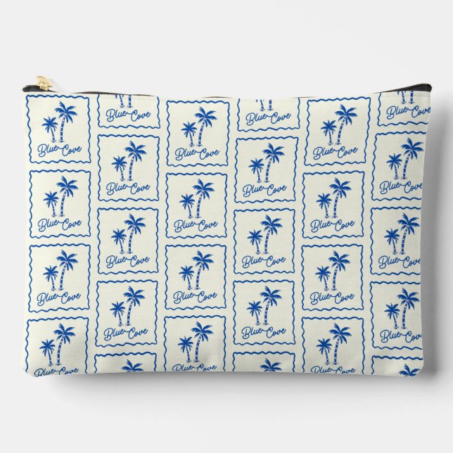 Blue Cove Accessory Pouch (Front)