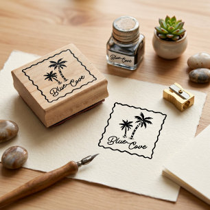 Blue Cove Rubber Stamp