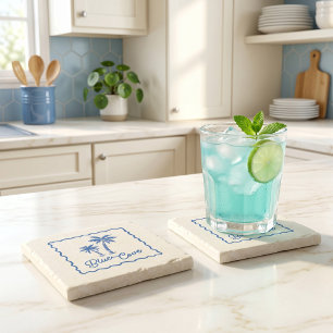 Blue Cove Stone Coaster