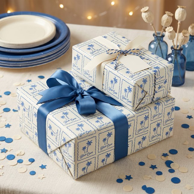 Blue Cove Wrapping Paper (Creator Uploaded)