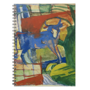 Blue Cow, 1914 (tempera on paper) Notebook