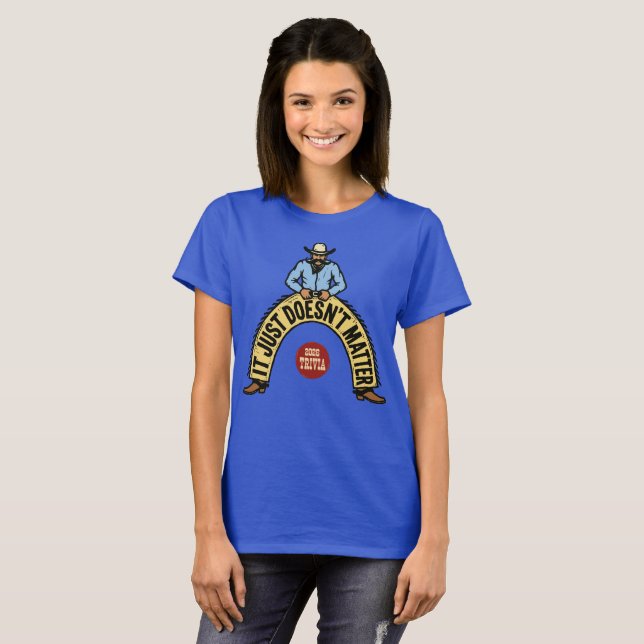 Blue Cowboy Women's T-Shirt (Front Full)