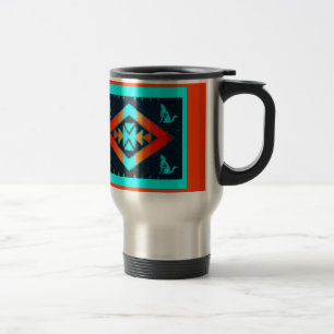 Blue Coyote Travel Mug