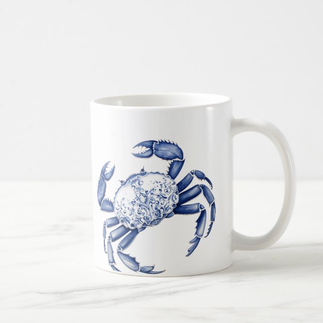 Blue Crab  Coffee Mug (Right)