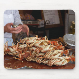 Blue Crab Feast Mouse Pad