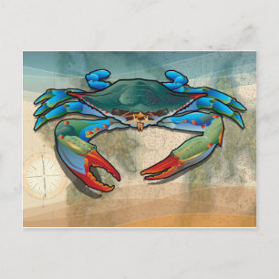 Blue Crab Postcard