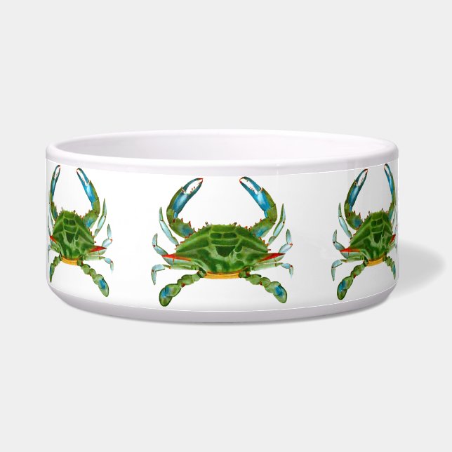 Blue Crab Refuse Bowl (Front)