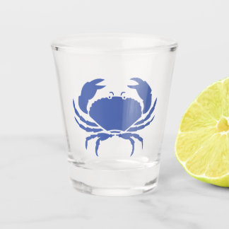 BLUE CRAB SHOT GLASS