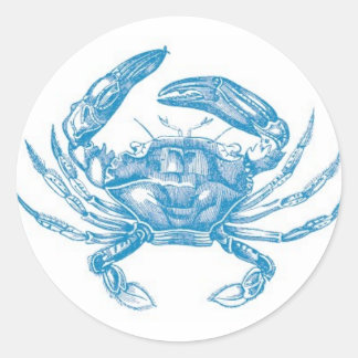 Blue Crab Sticker