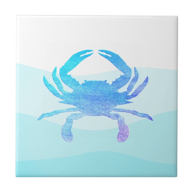 Blue Crab Tile (Front)