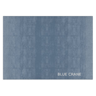 Blue Crane blue colour name Cutting Board