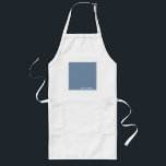 Blue Crane blue colour name Long Apron<br><div class="desc">Blue Crane blue colour name</div>
