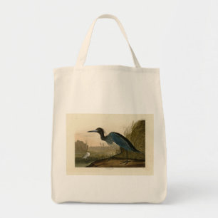 Blue Crane, Heron, from Audubon's Birds of America Tote Bag