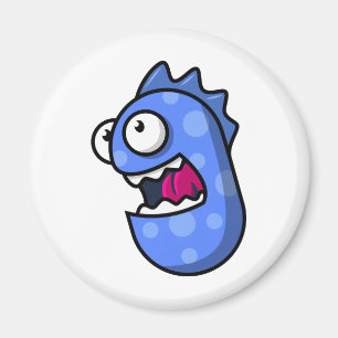 Blue Creature Magnet