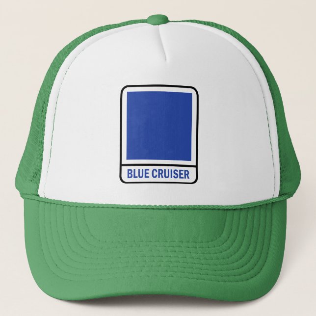 Blue Cruiser Trucker Hat (Front)