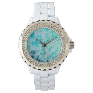 Blue Crush - Abstract Coastal Artwork Watch