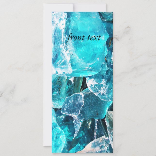 Blue Crystal Chunks (Front)