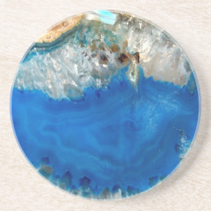 blue crystal coaster
