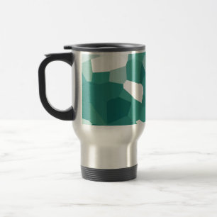 Blue Crystals Travel Mug