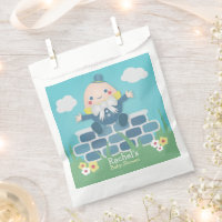 Blue Cute Humpty Dumpty Baby Shower  Favour Bag