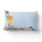 Blue Cute Jungle Baby Animals Pillow