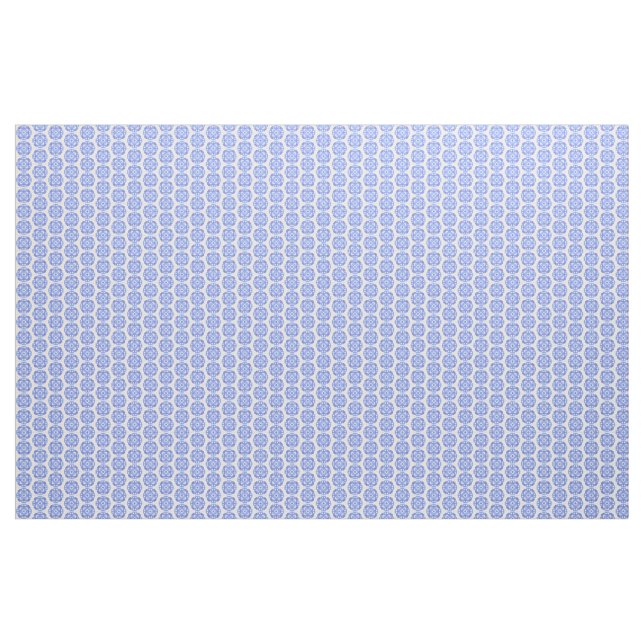 Blue Cuteout Pattern Fabric (Yard)