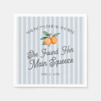 Blue Cutie Main Squeeze Citrus Bridal Shower