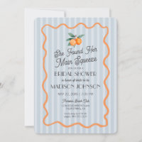 Blue Cutie Pastel Main Squeeze Theme Bridal Shower