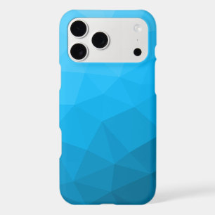 Blue cyan gradient geometric mesh pattern Triangle