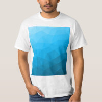 Blue cyan gradient geometric mesh pattern Triangle