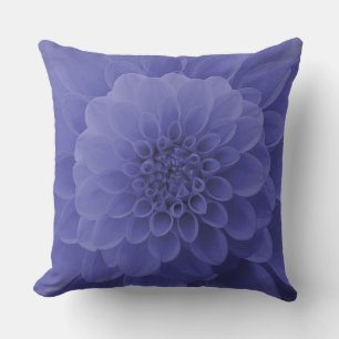 Blue Dahlia Cushion