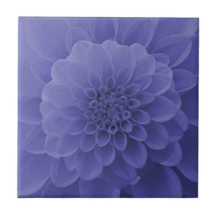 Blue Dahlia Tile