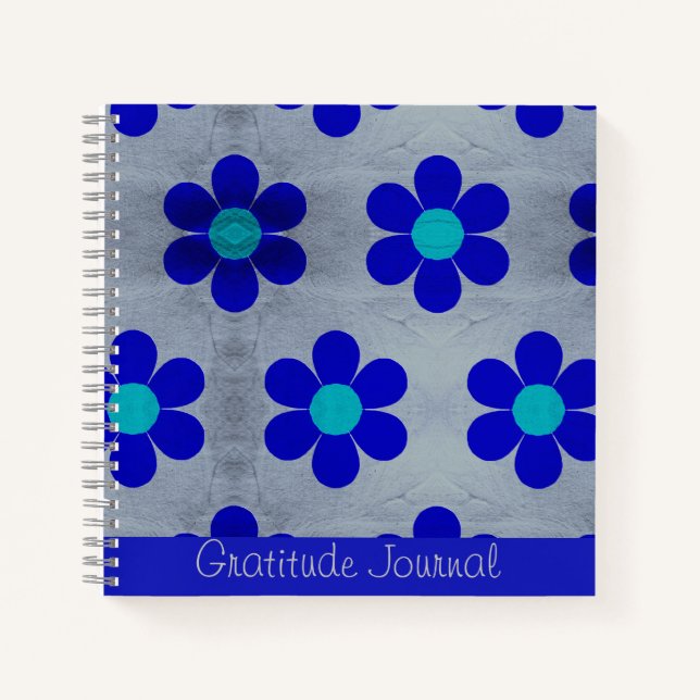 Blue Daisies Gratitude Journal (Front)