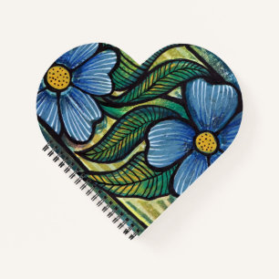 Blue Daisies                                       Notebook