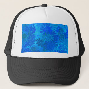 Blue Daisies Trucker Hat