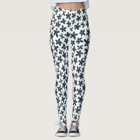 Blue Daisy Floral Cute Workout Running