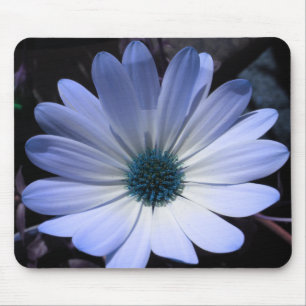 Blue Daisy Flower Mousepad