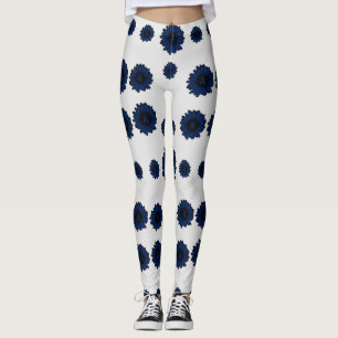 Blue Daisy...Guillain Barre Leggings
