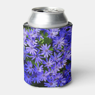 Blue Daisy-like Flowers Nature Photography Can Cooler