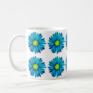 Blue Daisy Mug