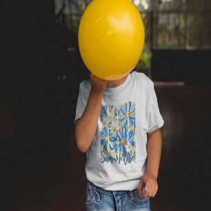 Blue Daisy   T-Shirt