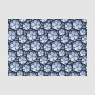 Blue Daisy  Tissue Paper