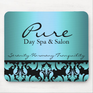 Blue Damask Mousepad