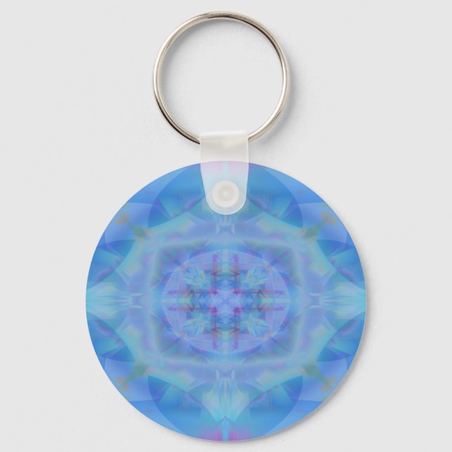 Blue Dancer Key Ring (Front)
