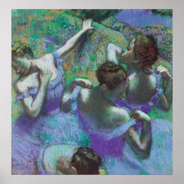 Blue Dancers Poster (Front)