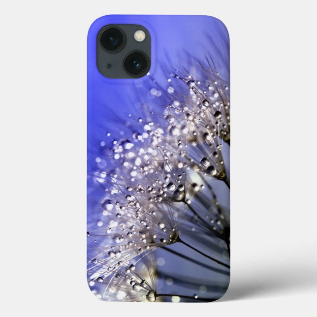 Blue Dandelion Case-Mate iPhone Case (Back)