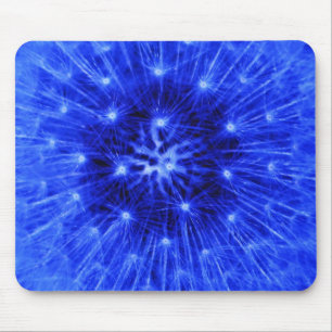 Blue Dandelion Mousepad