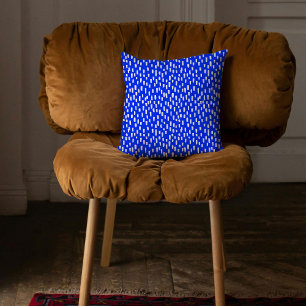 Blue Dashingly Bright Cushion