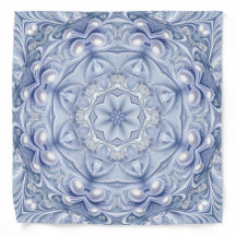 Blue Decorative Bandanna