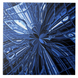 Blue Decorative Ceramic Tile